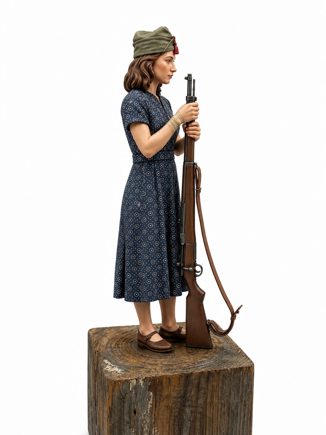 Y PAQUITA COGIÓ SU FUSIL